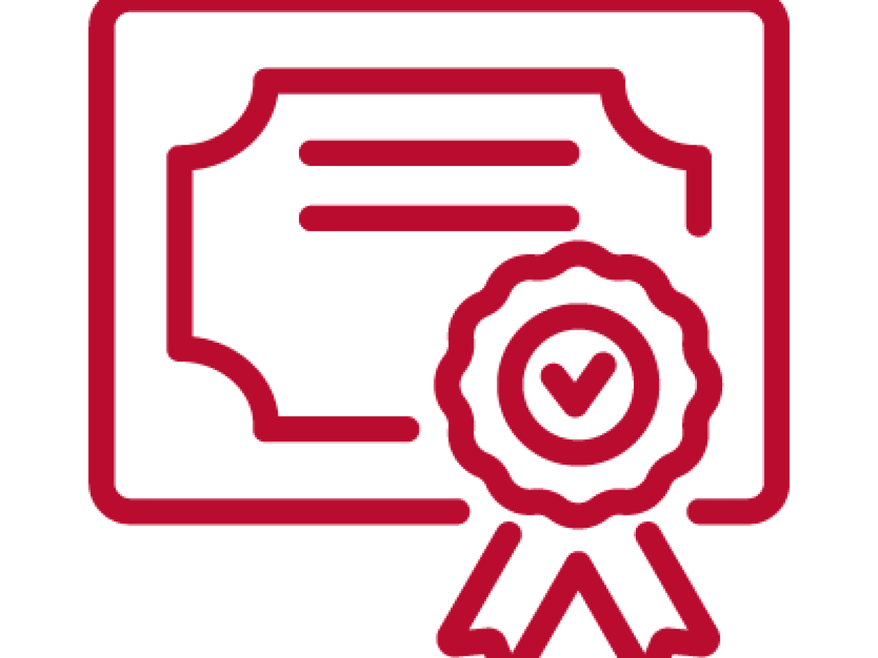 icon of diploma certificate